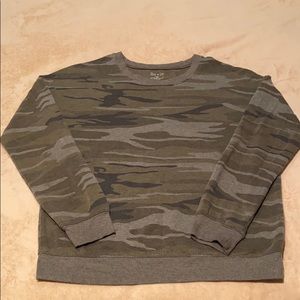 Camoflauge sweater